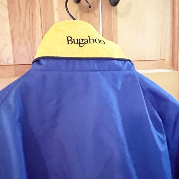 Columbia Jacket Women Sz L Bugaboo Blue Black Ski Windbreaker 3 in 1 Colorblock - Picture 4 of 14